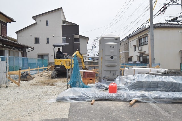 「福岡市西区03」注文住宅現場リポート②【基礎工事】【根切り】