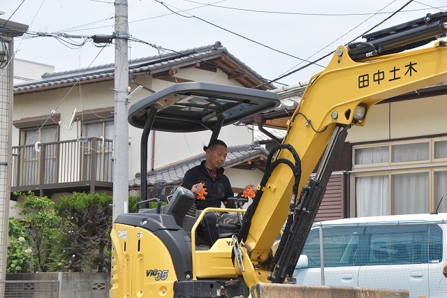 「福岡市西区03」注文住宅現場リポート②【基礎工事】【根切り】