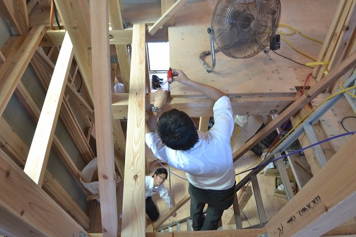 「福岡市南区02」注文住宅現場リポート⑦【外装工事】【通期胴縁】