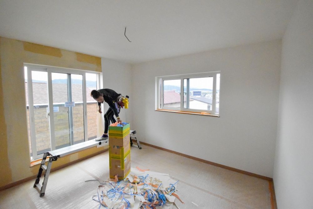 「大野城市03」注文住宅現場リポート⑧【内装工事】【クロス】
