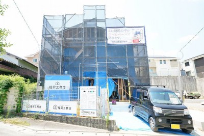 福岡市南区老司02　注文住宅建築現場リポート⑥