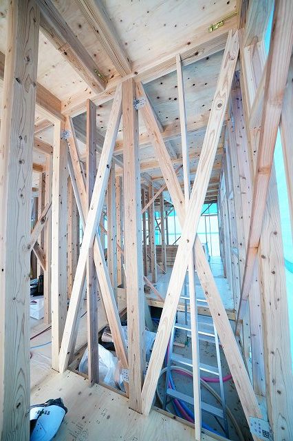「福岡市南区老司02」注文住宅現場リポート⑥【木工事】【金物】