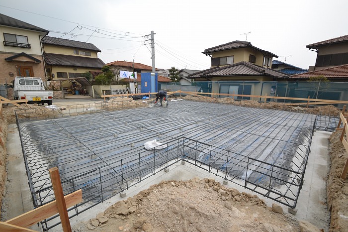 福岡県春日市02　注文住宅建築現場リポート③