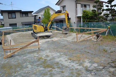 福岡市早良区梅林01　注文住宅建築現場リポート②