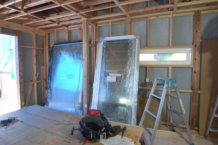 「福岡市南区11」注文住宅現場リポート⑩【木工事】【サッシ】