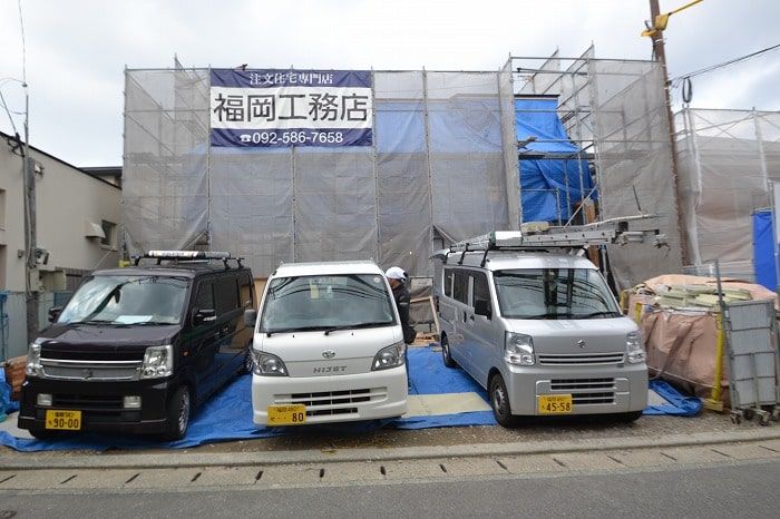 「福岡市南区11」注文住宅現場リポート⑩【木工事】【サッシ】