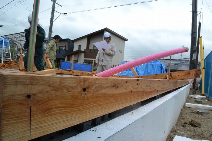 福岡県筑紫野市03　注文住宅建築現場リポート⑤