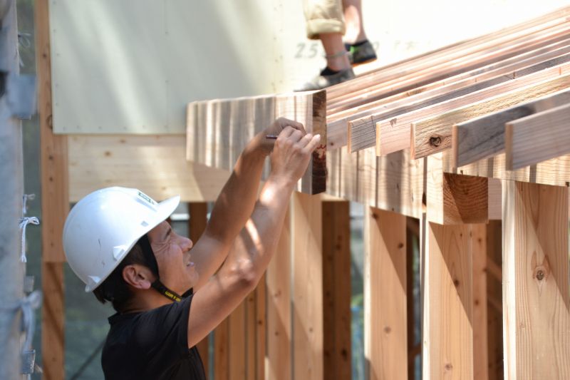 福岡県春日市03　注文住宅建築現場リポート⑤　～上棟式～