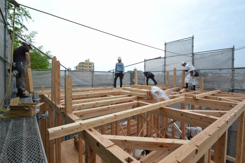 「春日市03」注文住宅現場リポート⑤【上棟式】