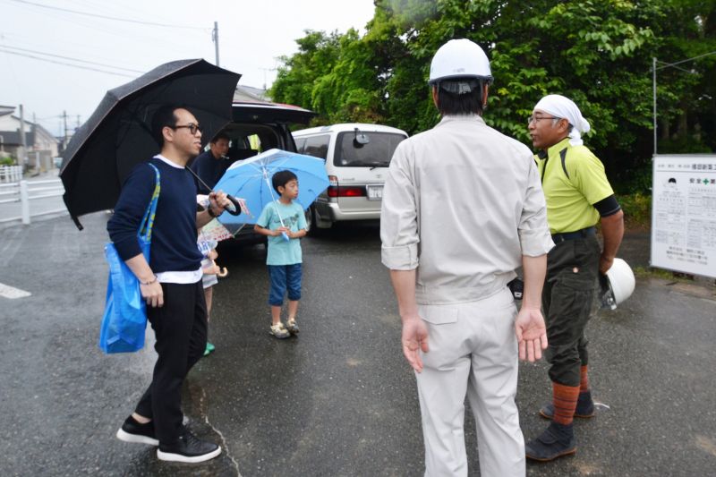 福岡県春日市03　注文住宅建築現場リポート⑤　～上棟式～