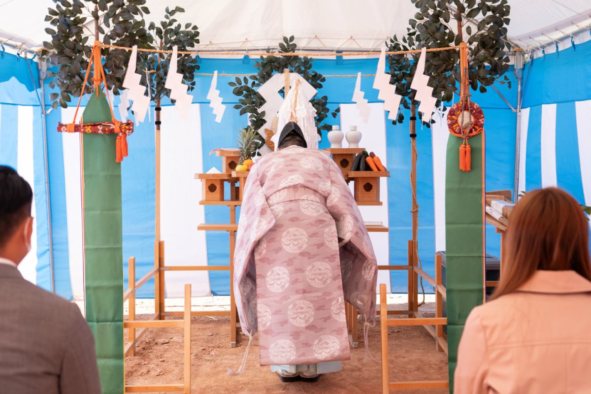 「筑紫野市14」注文住宅現場リポート①【地鎮祭】