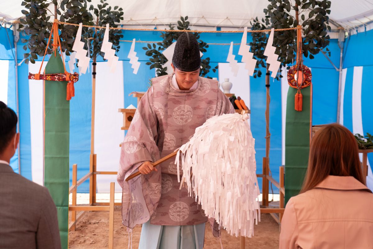 福岡県筑紫野市14　注文住宅建築現場リポート①　～地鎮祭〜