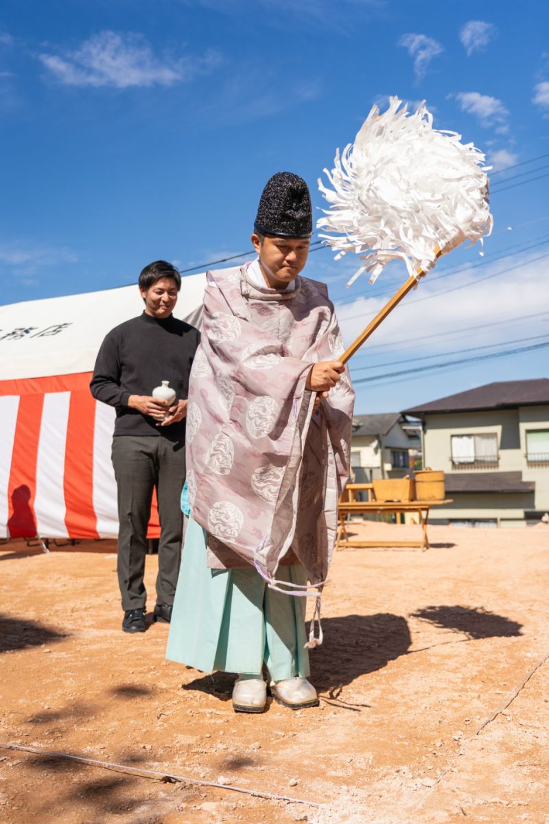 福岡県筑紫野市14　注文住宅建築現場リポート①　～地鎮祭〜