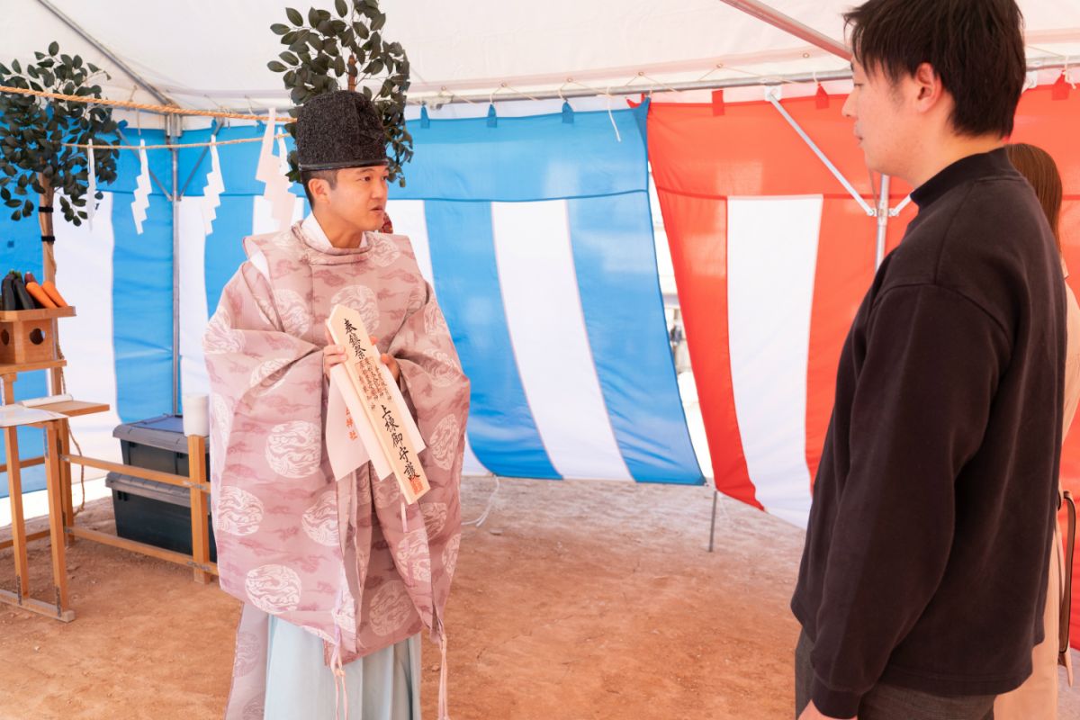 「筑紫野市14」注文住宅現場リポート①【地鎮祭】