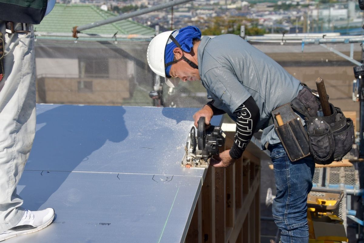 福岡県糟屋郡志免町06　注文住宅建築現場リポート④　～上棟式・後編～