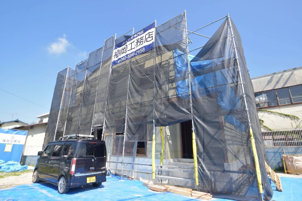 「糟屋郡04」注文住宅現場リポート⑤【木工事】【サッシ】