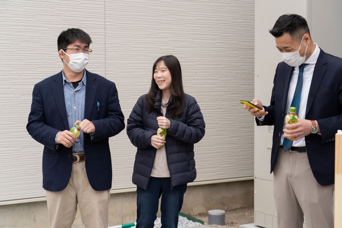 福岡市早良区08　注文住宅建築現場リポート⑥　～お引き渡し式～