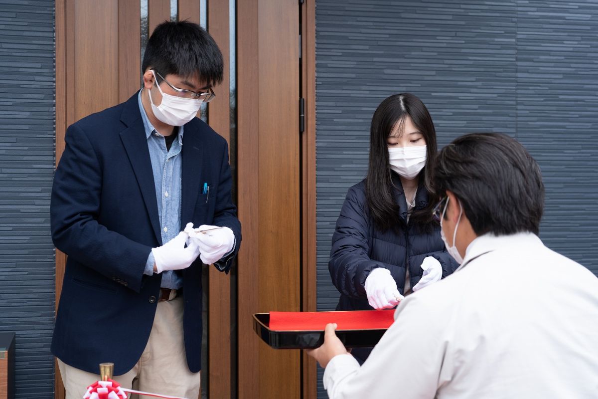 福岡市早良区08　注文住宅建築現場リポート⑥　～お引き渡し式～