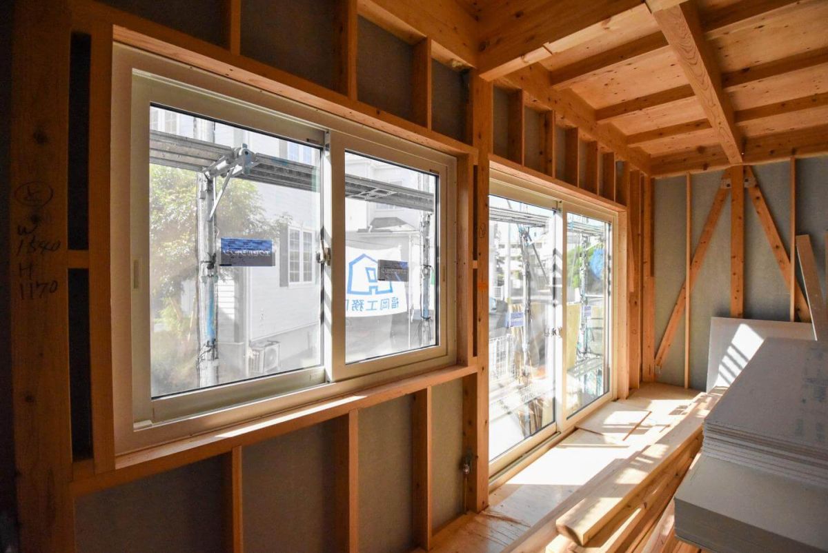 「福岡市城南区08」注文住宅現場リポート⑤【木工事】【金物】