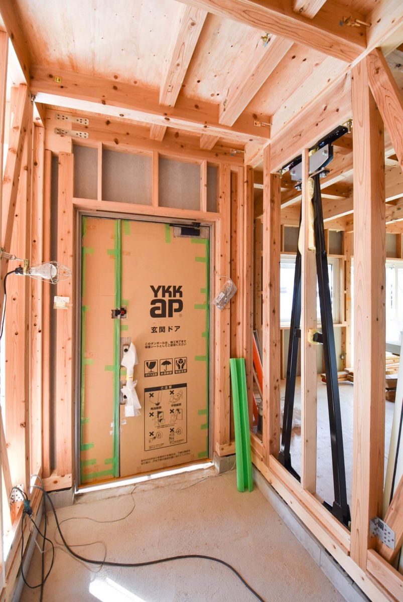 「福岡市城南区08」注文住宅現場リポート⑤【木工事】【金物】