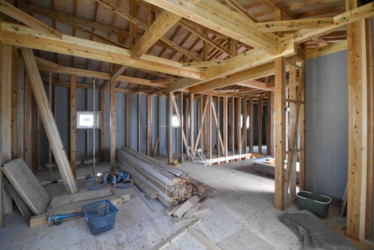 「福岡市城南区08」注文住宅現場リポート⑤【木工事】【金物】
