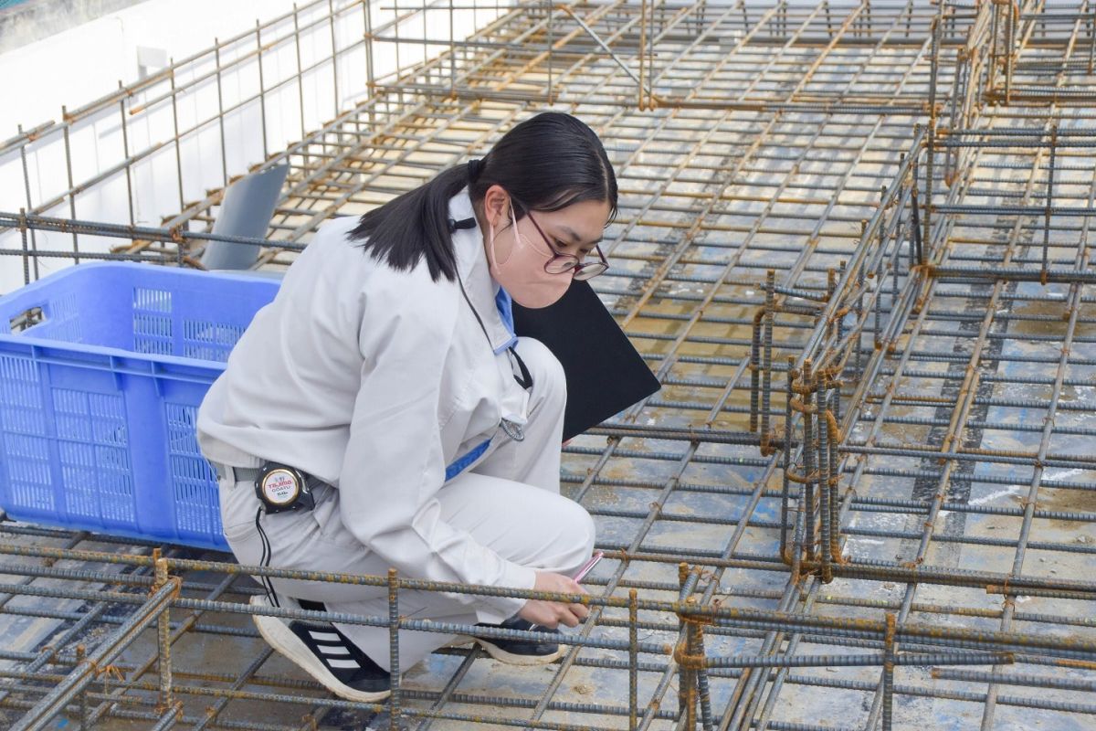 福岡県福岡市城南区11　注文住宅建築現場リポート②　～基礎工事・配筋検査～