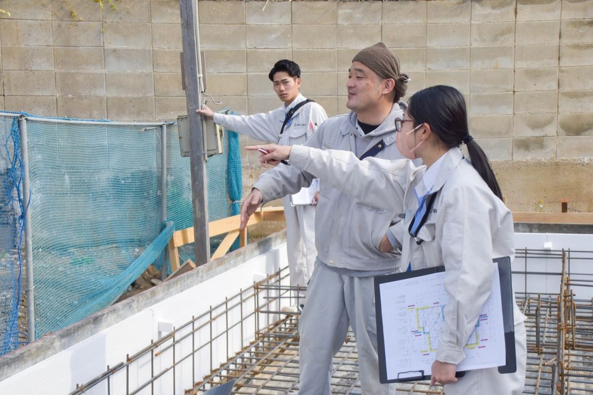 「福岡市城南区11」注文住宅現場リポート②【基礎工事】【配筋検査】