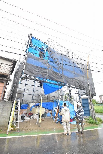 福岡市東区05　注文住宅建築現場リポート⑥　～上棟式～