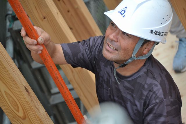 福岡市東区05　注文住宅建築現場リポート⑥　～上棟式～