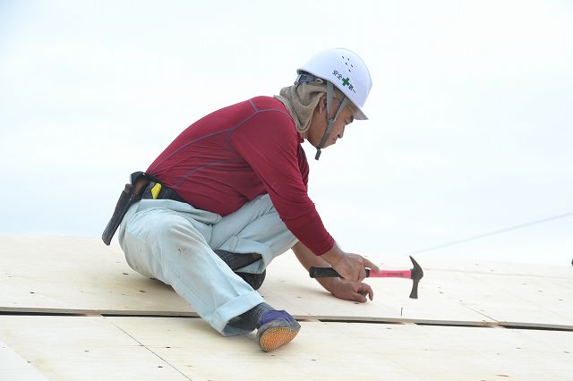 福岡市東区05　注文住宅建築現場リポート⑥　～上棟式～