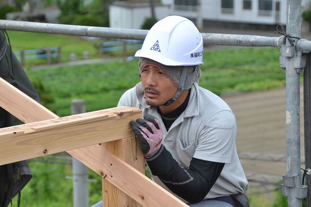 「福岡市東区05」注文住宅現場リポート⑥【上棟式】