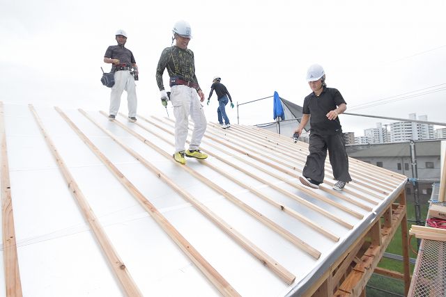 「福岡市東区05」注文住宅現場リポート⑥【上棟式】