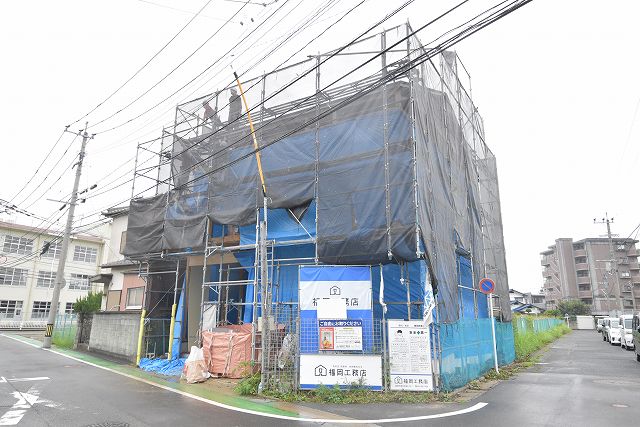 福岡市東区05　注文住宅建築現場リポート⑥　～上棟式～