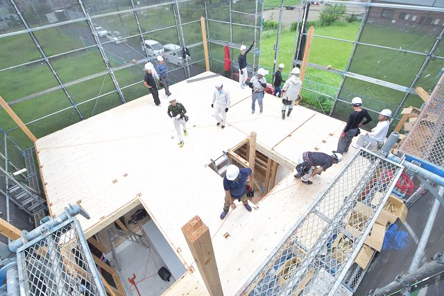 「福岡市東区05」注文住宅現場リポート⑥【上棟式】