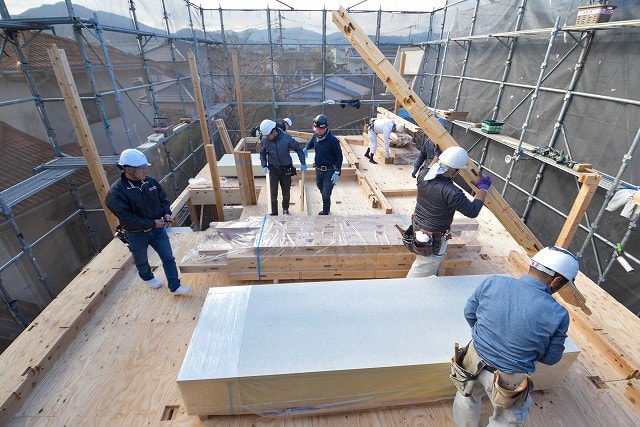 福岡市城南区02　注文住宅建築現場リポート④　～上棟式～