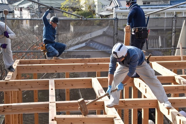 福岡市城南区02　注文住宅建築現場リポート④　～上棟式～