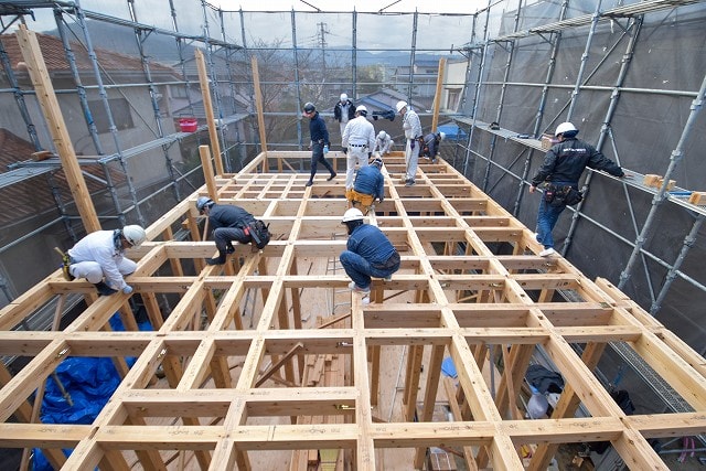 福岡市城南区02　注文住宅建築現場リポート④　～上棟式～