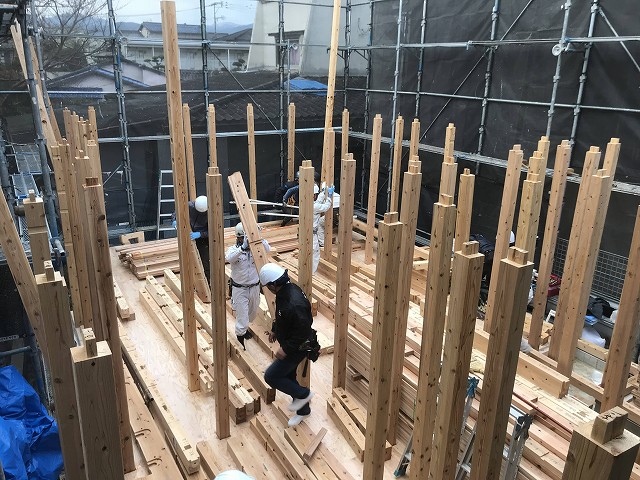 「福岡市城南区02」注文住宅現場リポート④【上棟式】