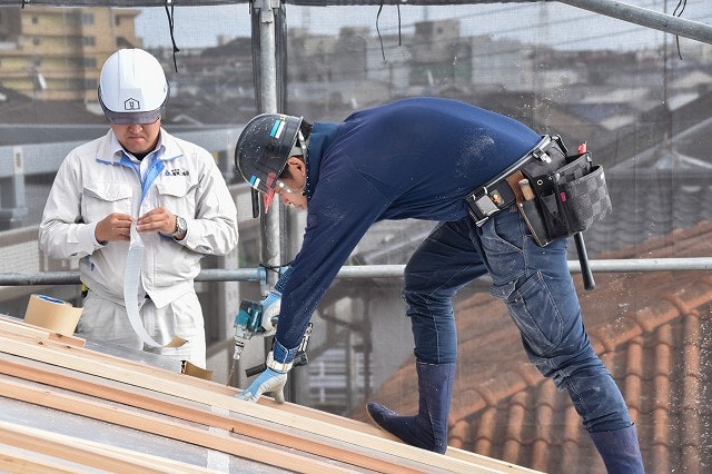 福岡市城南区02　注文住宅建築現場リポート④　～上棟式～