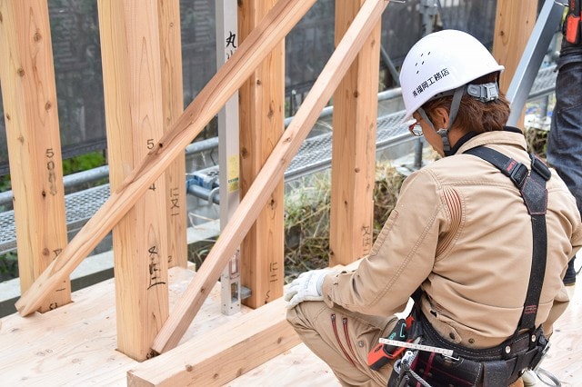 福岡市城南区02　注文住宅建築現場リポート④　～上棟式～