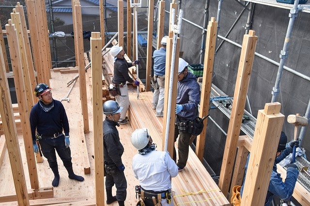 「福岡市城南区02」注文住宅現場リポート④【上棟式】