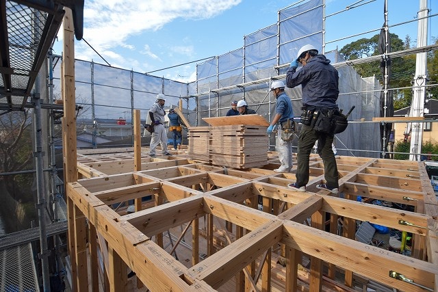 福岡市城南区02　注文住宅建築現場リポート④　～上棟式～