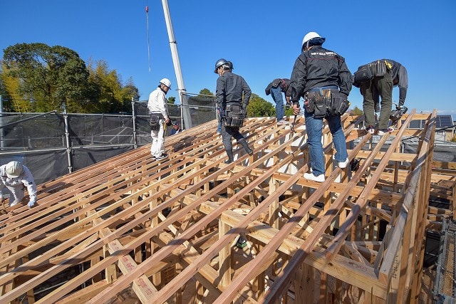 福岡市城南区02　注文住宅建築現場リポート④　～上棟式～