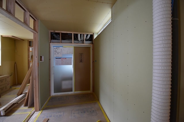 「太宰府市青葉台01」注文住宅現場リポート⑨【木工事】【建具】