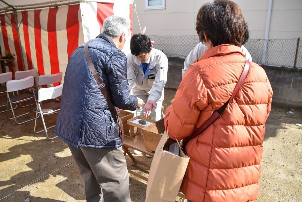 福岡市早良区飯倉01　注文住宅現場リポート①　～地鎮祭～