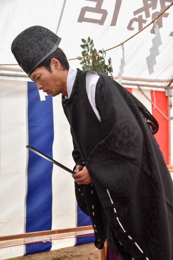 福岡市早良区飯倉01　注文住宅現場リポート①　～地鎮祭～