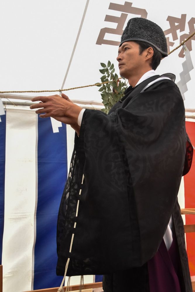 「福岡市早良区飯倉01」注文住宅現場リポート①【地鎮祭】
