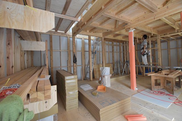 「糟屋郡志免町03」注文住宅現場リポート⑦【木工事】【下地】