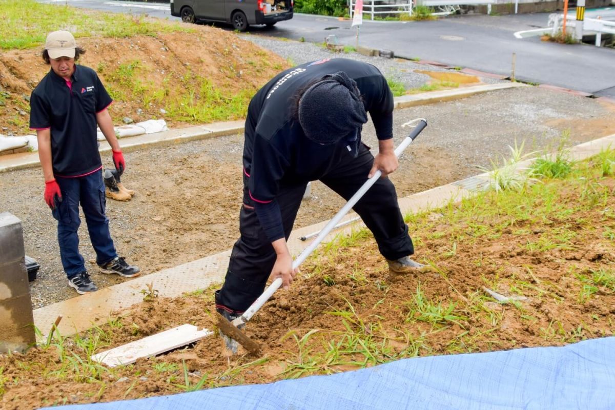 「北九州市八幡西区01」注文住宅現場リポート①【地鎮祭】