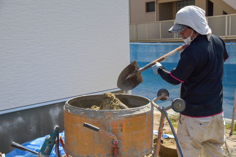 福岡市早良区東入部01　注文住宅建築現場リポート⑨